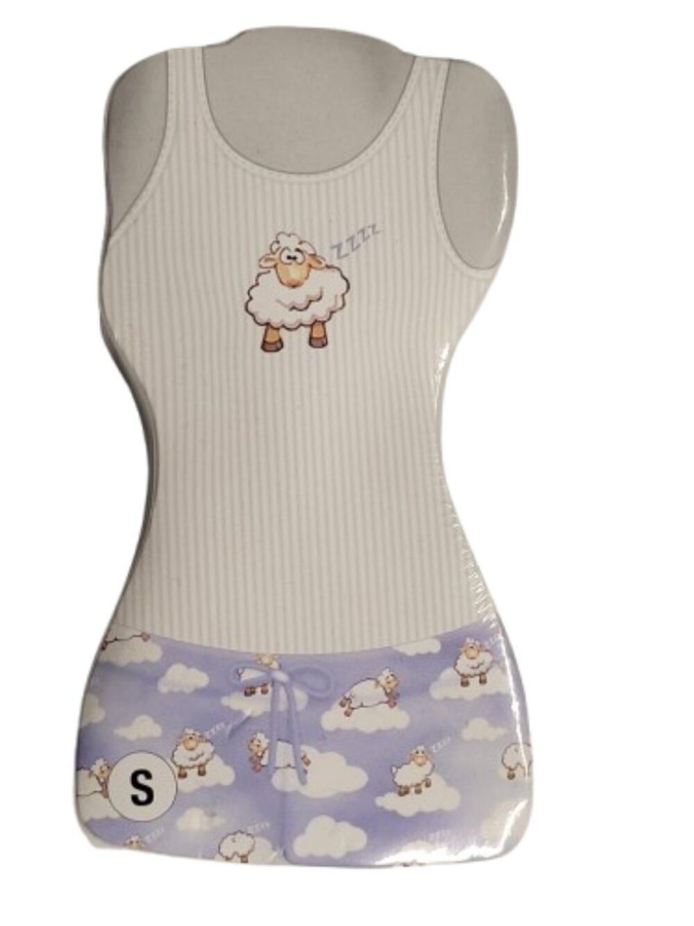 Brabo Magic Sheep Top and Shorts Pajama Water Activated Pants NEW
